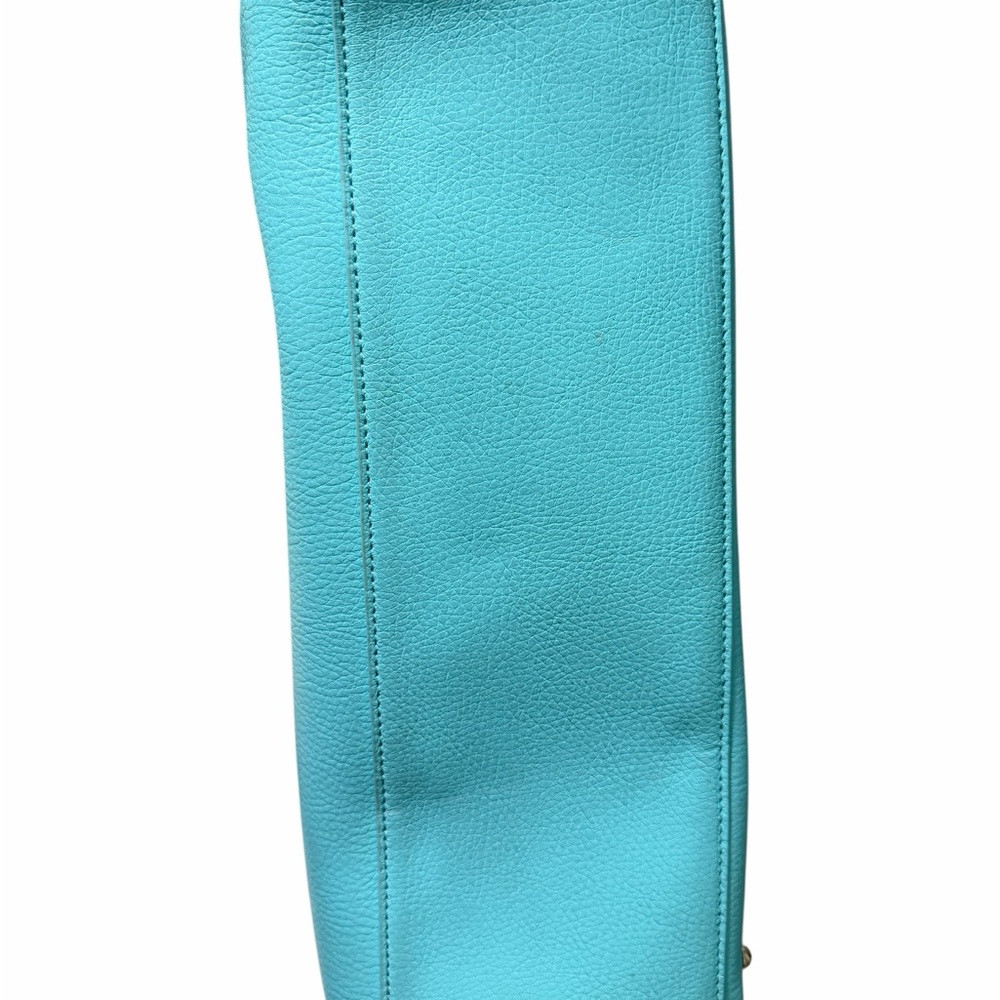 kate spade Turquoise Leather Studded Tote Bag - Picture 5 of 5
